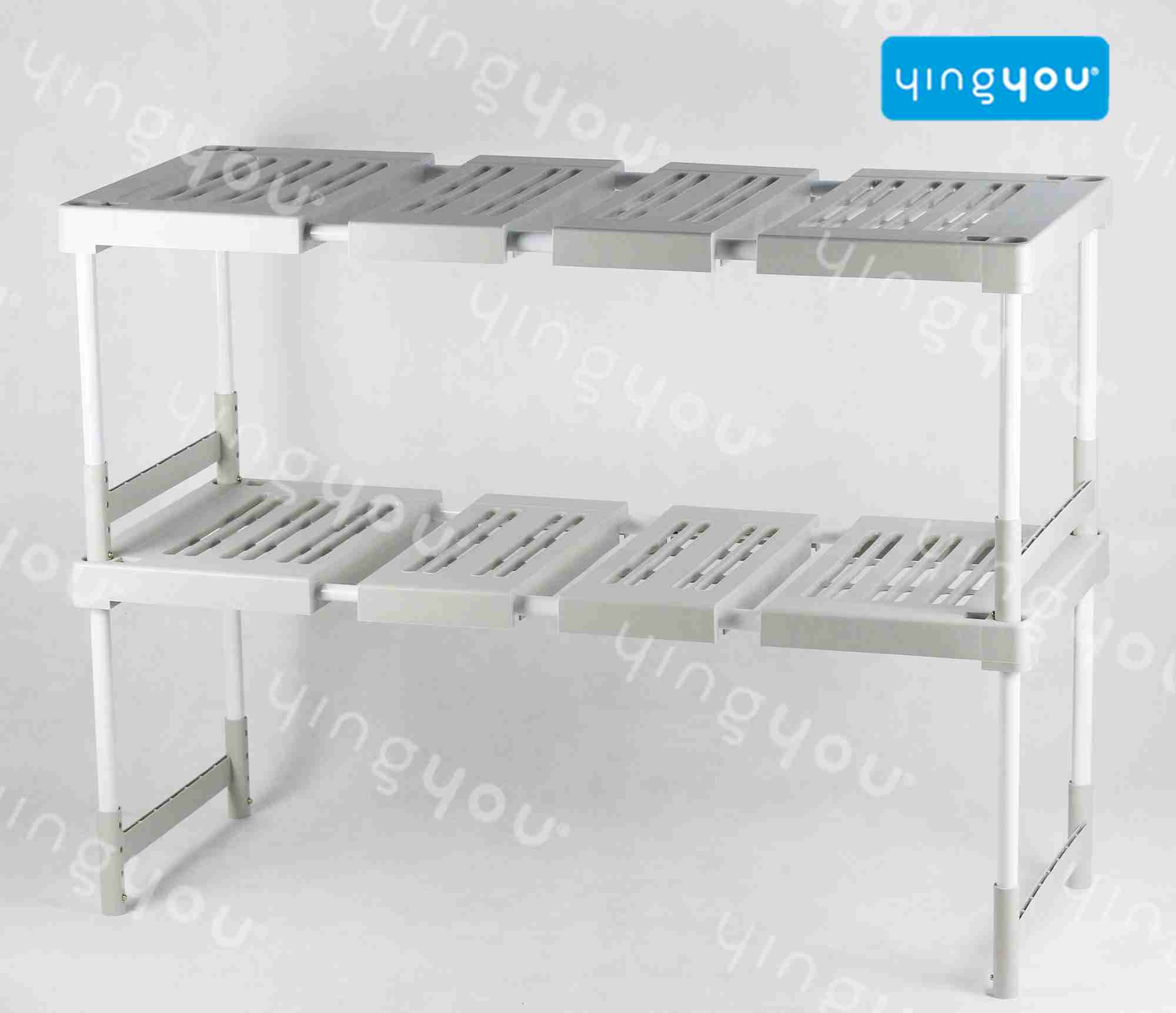 2-TIER EXTENDABLE STORAGE RACK